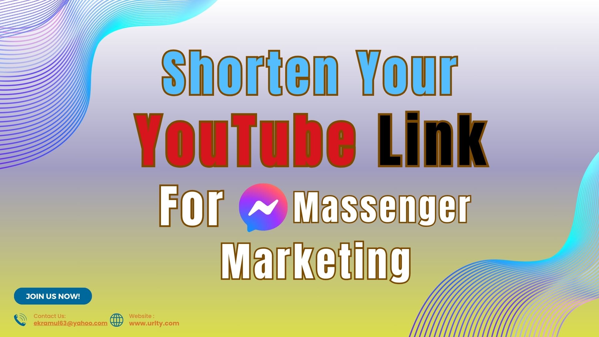 Shorten YouTube Links for Messenger Marketing 